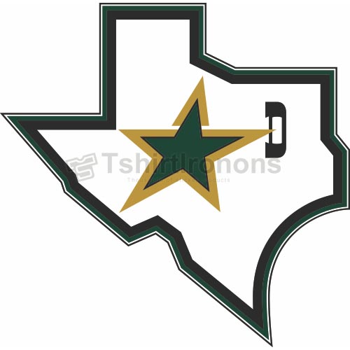 Dallas Stars T-shirts Iron On Transfers N134